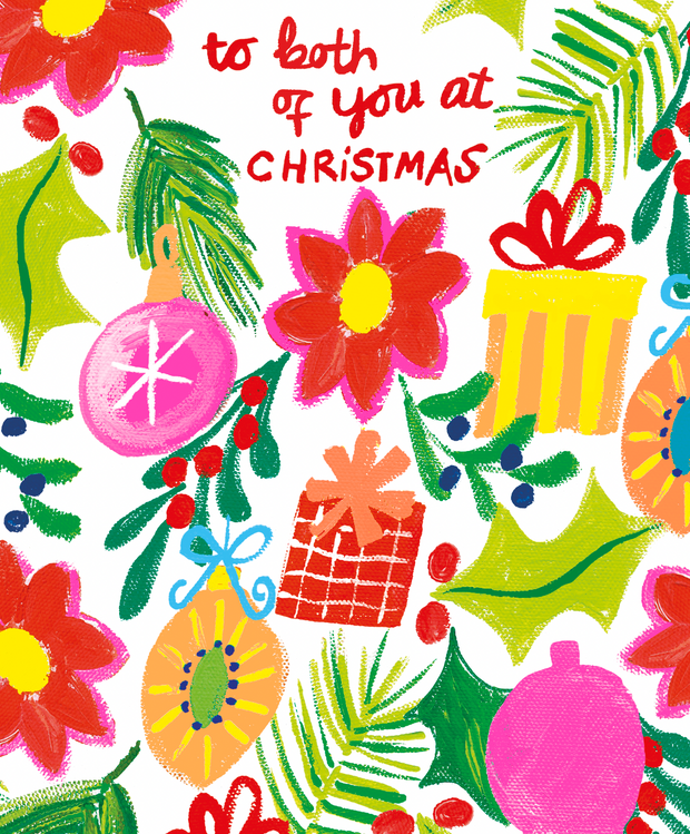 Papersalad Both of You Christmas Card**