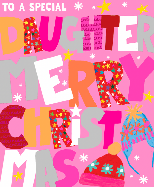 Papersalad Daughter Christmas Card**