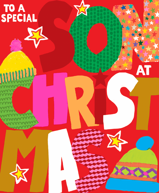 Papersalad Son Christmas Card**
