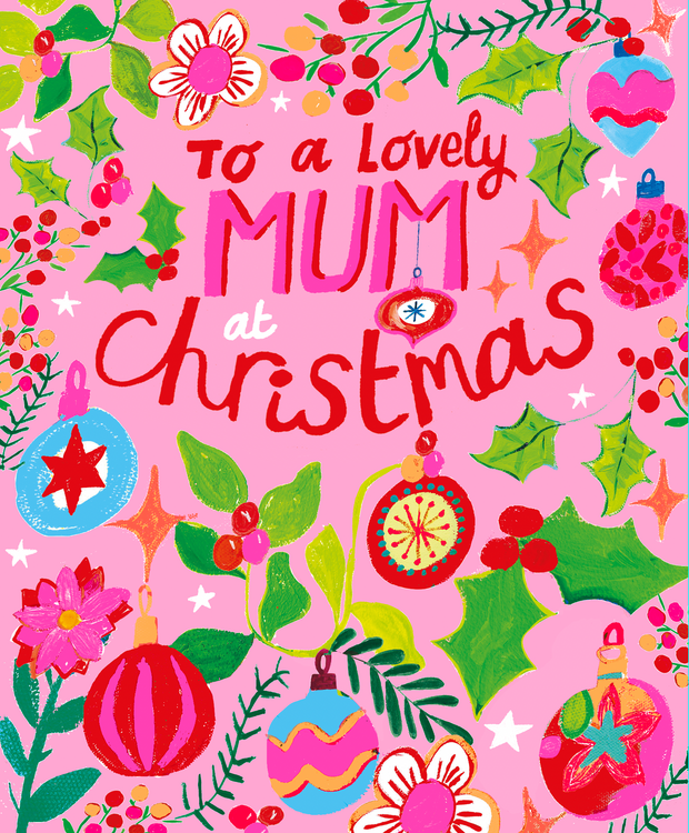 Papersalad Mum Christmas Card**