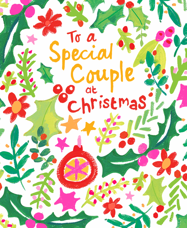 Papersalad Special Couple Christmas Card**
