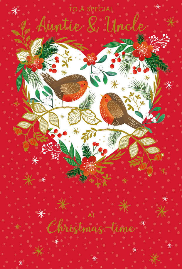 Nigel Quiney Auntie & Uncle Christmas Card**