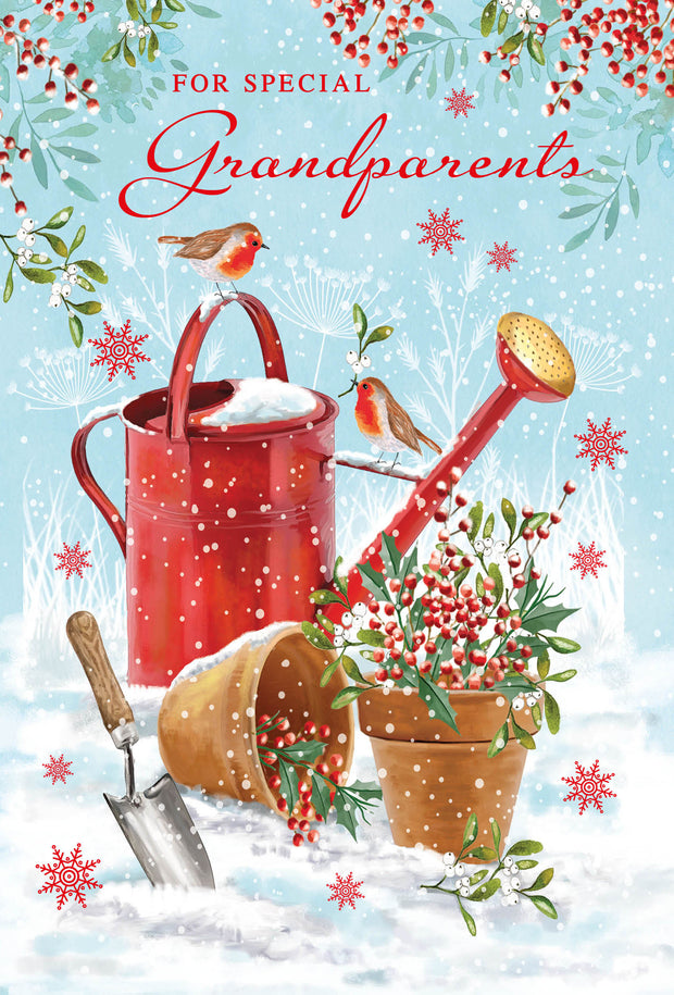 Nigel Quiney Grandparents Christmas Card**
