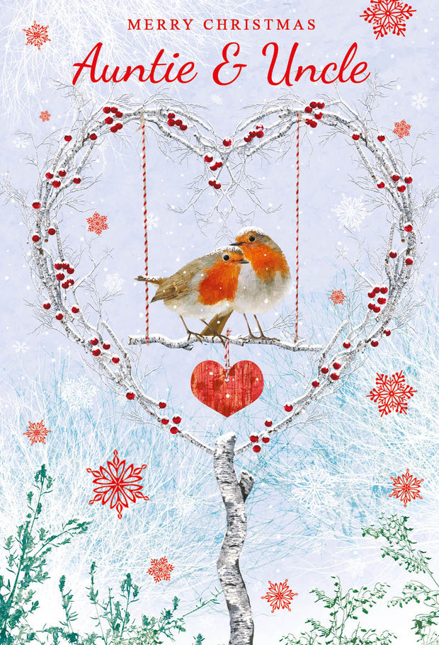 Nigel Quiney Auntie & Uncle Christmas Card**