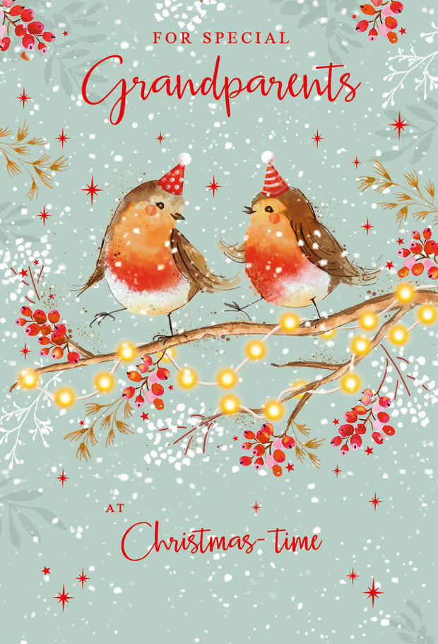 Nigel Quiney Grandparents Christmas Card**