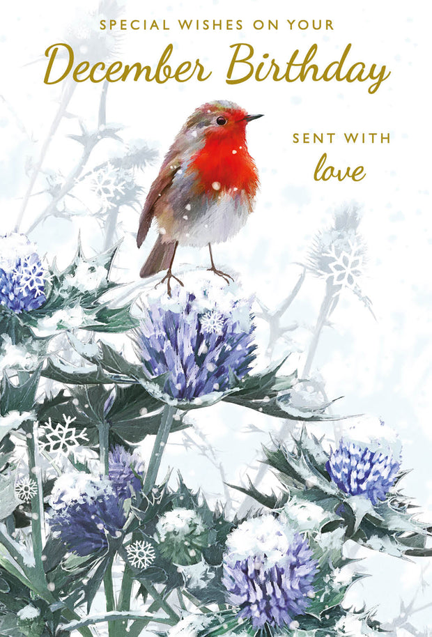 Nigel Quiney December Birthday Card**
