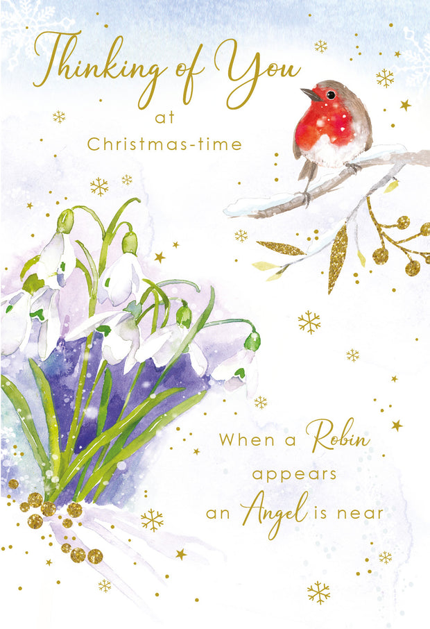 Nigel Quiney Thinking Of You Christmas Card**
