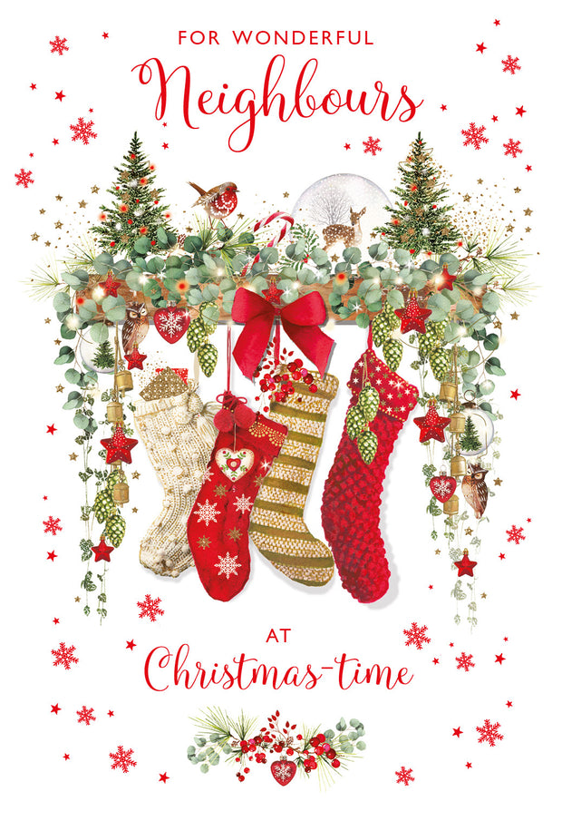 Nigel Quiney Neighbours Christmas Card**