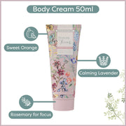 Heathcote & Ivory Flower of Focus Power Through Hand Cream in Tin, 100ml
