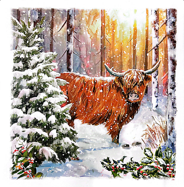 Ling Design Box of 12 Christmas Card**