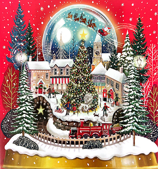 Ling Design Box of 12 Christmas Card**