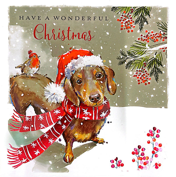 Ling Design Box of 12 Christmas Card**