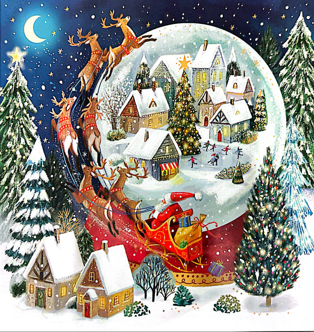 Ling Design Box of 12 Christmas Card**