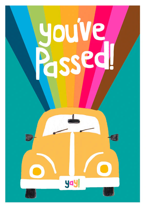 Papersalad Passed Your Driving Test Card*
