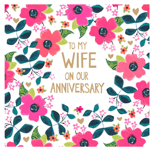 Papersalad Wife Anniversary Card*