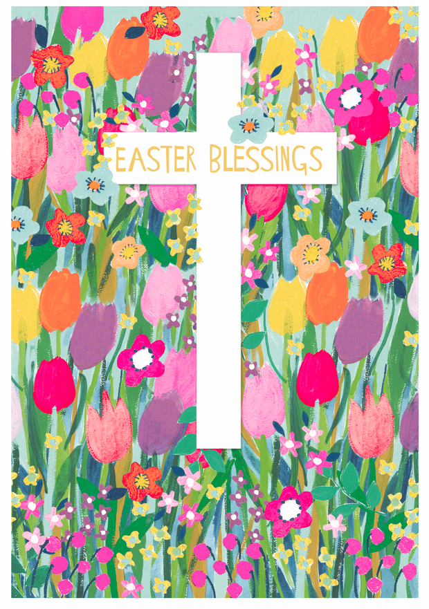 Paper Salad Easter Card