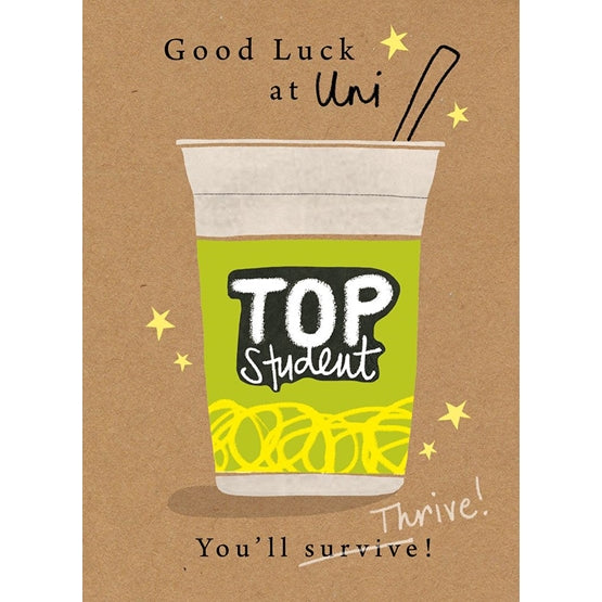 Mint Off to University Card
