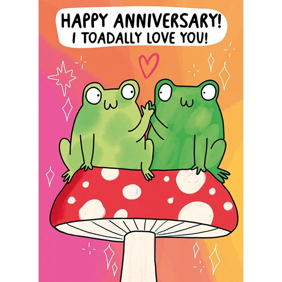 Mint Our Anniversary Card