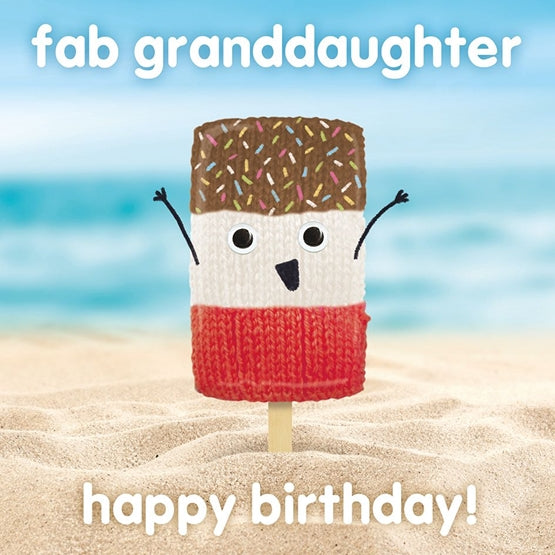 Mint Granddaughter Birthday Card*
