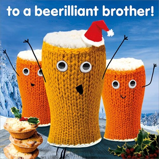 Mint Brother Christmas Card**