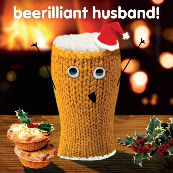 Mint Husband Christmas Card**