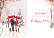 Words & Wishes Granddaughter & Partner Christmas Card