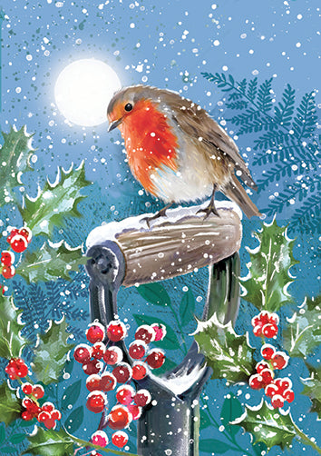 Ling Design Box of 24 Christmas Card**