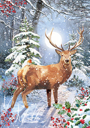Ling Design Box of 24 Christmas Card**