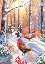 Ling Design Box of 24 Christmas Card**