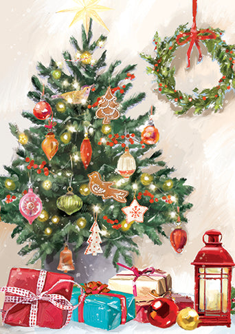Ling Design Box of 24 Christmas Card**