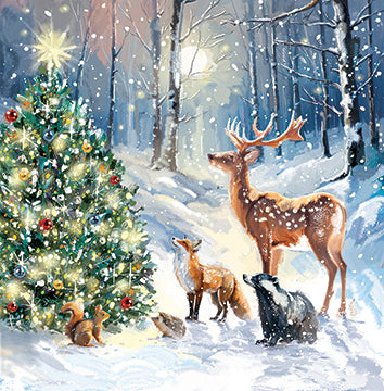 Ling Design Box of 12 Christmas Card**