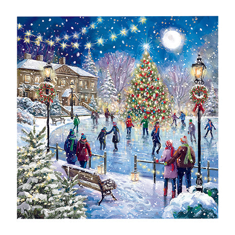 Ling Design Box of 12 Christmas Card**