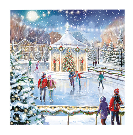 Ling Design Box of 12 Christmas Card**