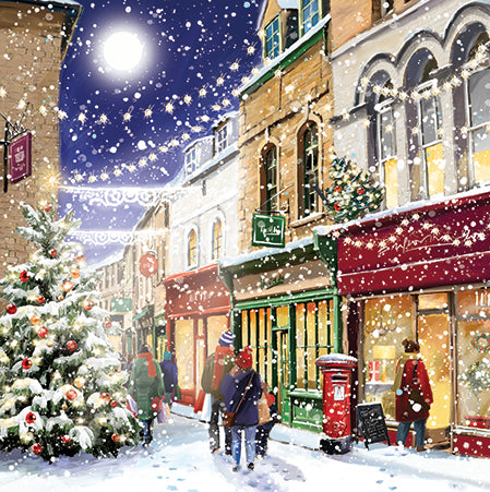 Ling Design Box of 12 Christmas Card**