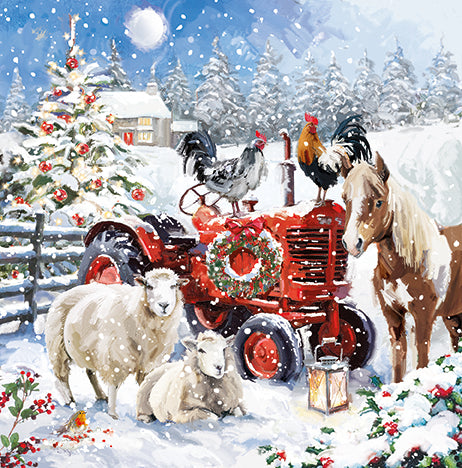 Ling Design Box of 12 Christmas Card**