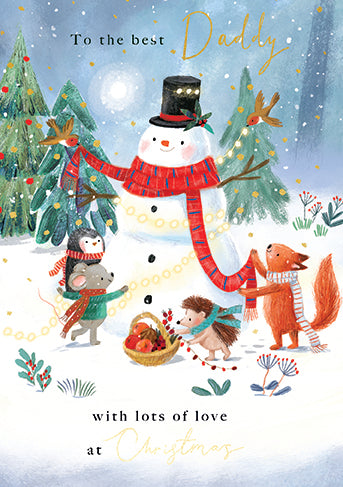Ling Design Daddy Christmas Card**