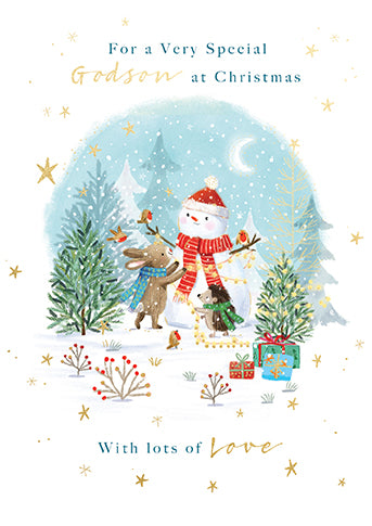 Ling Design Godson Christmas Card**