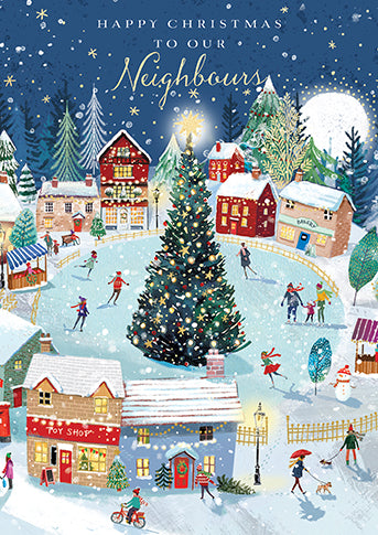 Ling Design Neighbours Christmas Card**
