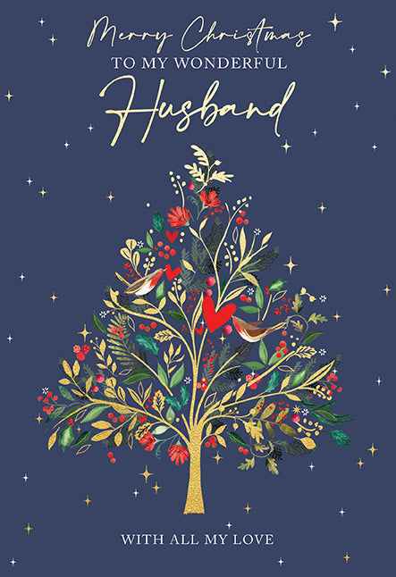 Ling Design Husband Christmas Card