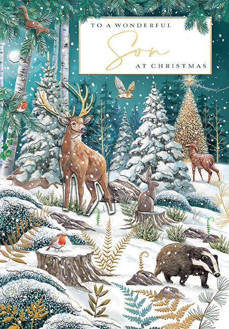 Ling Design Son Christmas Card