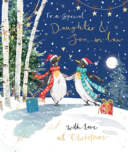 Ling Design Daughter & Son In Law Christmas Card