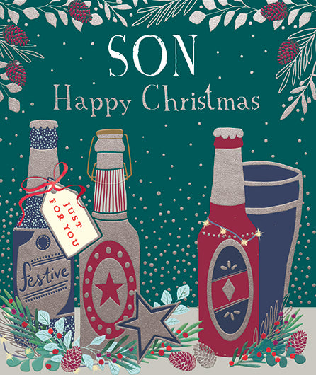 Ling Design Son Christmas Card