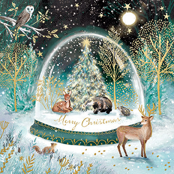 Ling Design Box of 10 Christmas Card**