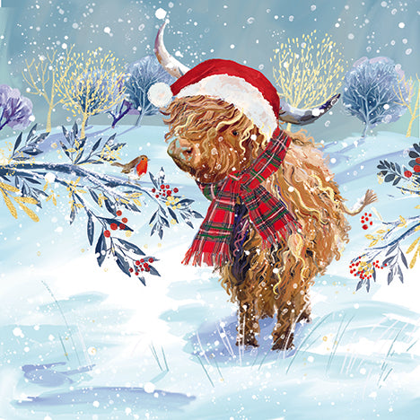 Ling Design Box of 10 Christmas Card**