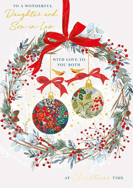 Ling Design Daughter & Son In Law Christmas Card