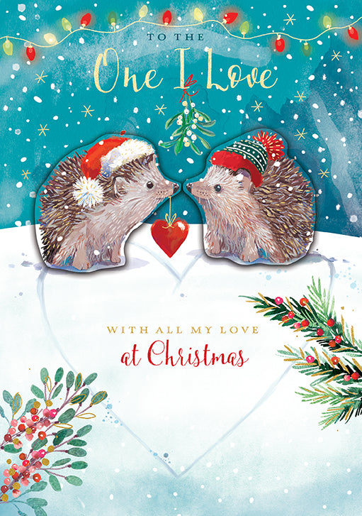 Ling Design One I Love Christmas Card