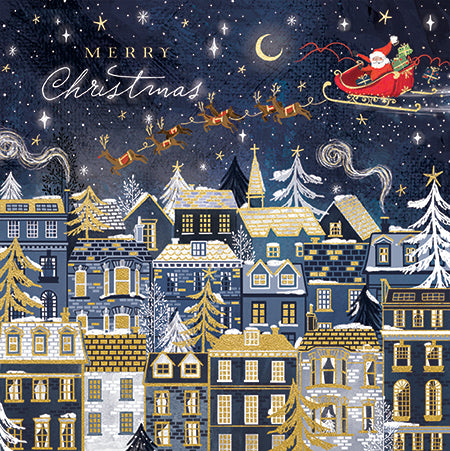 Ling Design Box of 10 Christmas Card**