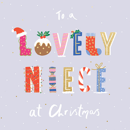 Ling Design Niece Christmas Card**