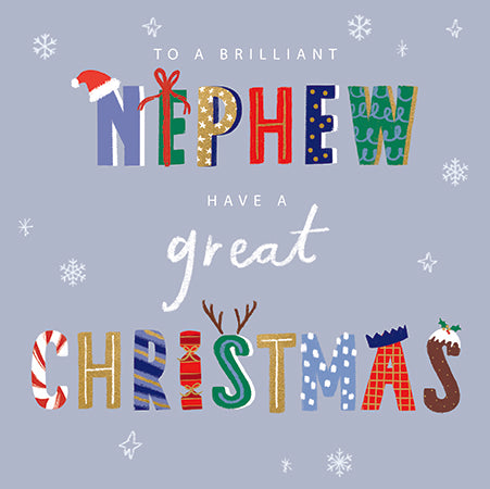 Ling Design Nephew Christmas Card**