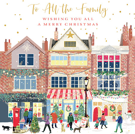 Ling Design To All The Family Christmas Card**